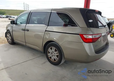 2012 Honda Odyssey Lx из США, поврежденный, VIN 5FNRL5H25CB021448